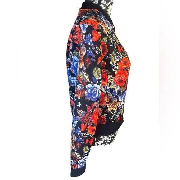 Bright and Bold French Atmosphere Full-Zip Jacket Size Large - Picture 4 of 10